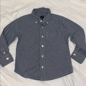 Gap Gingam long sleeve button up